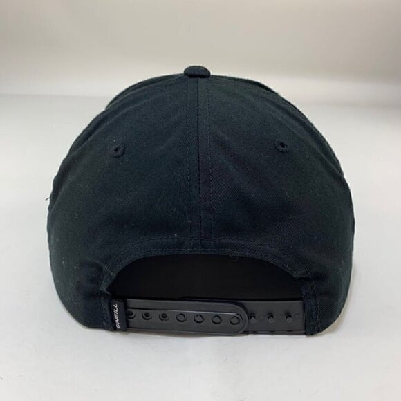 O'Neill Hawaii Mens Black Mid Profile Snapback Hat - Picture 3 of 6